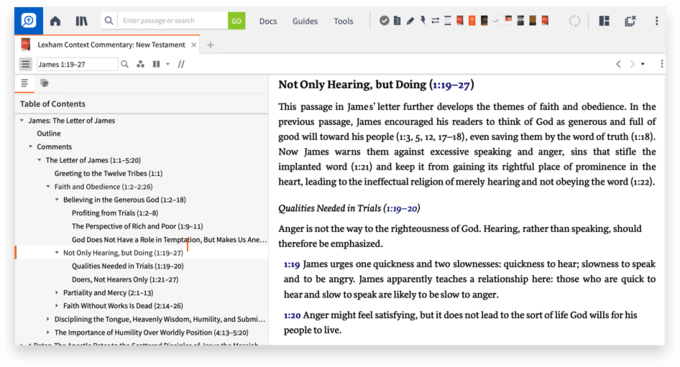 Lexham Context Commentary - Screenshot 2