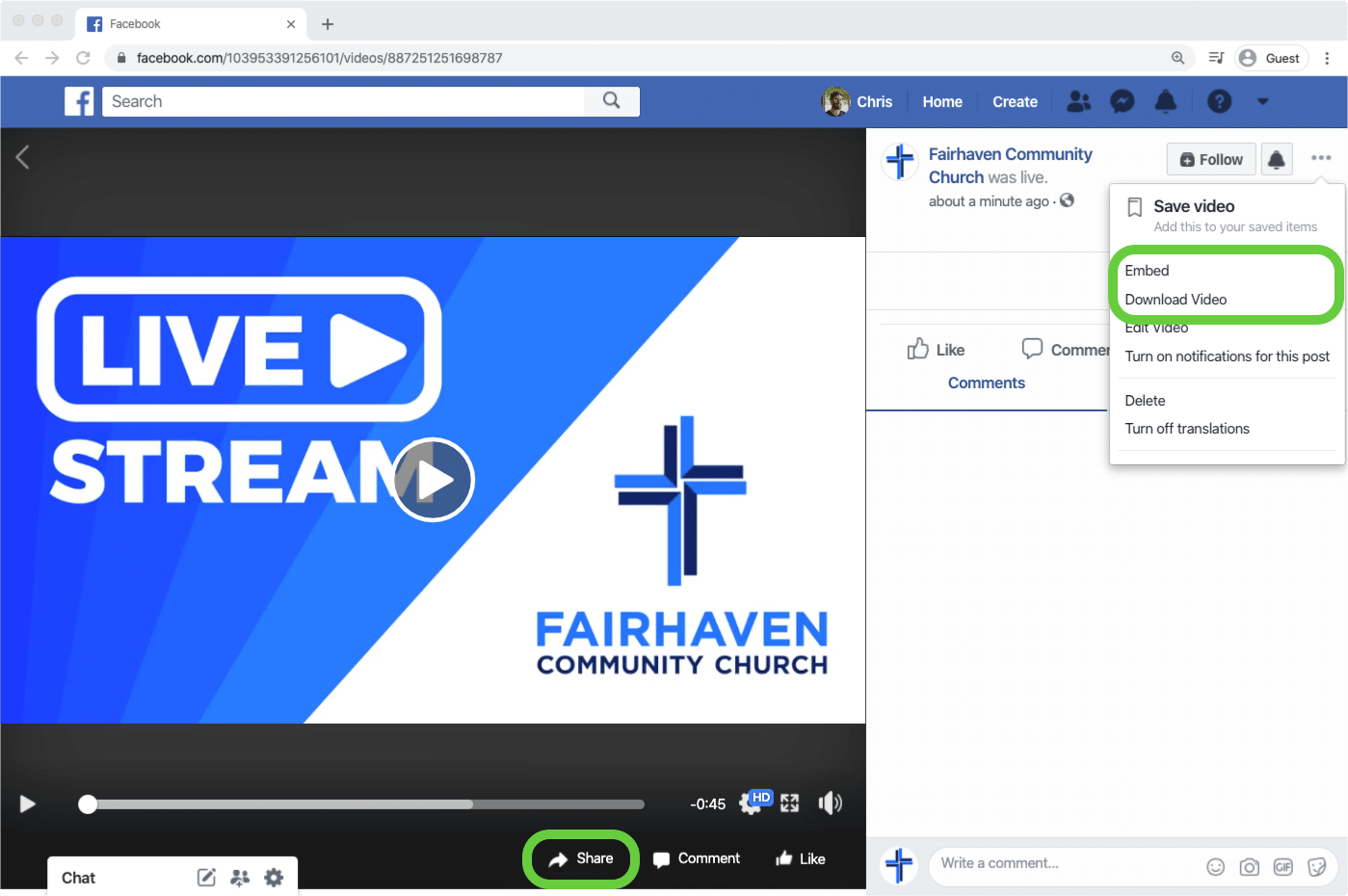 Use Proclaim And Obs To Livestream To Facebook Faithlife