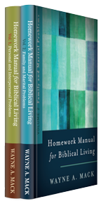 a homework manual for biblical living