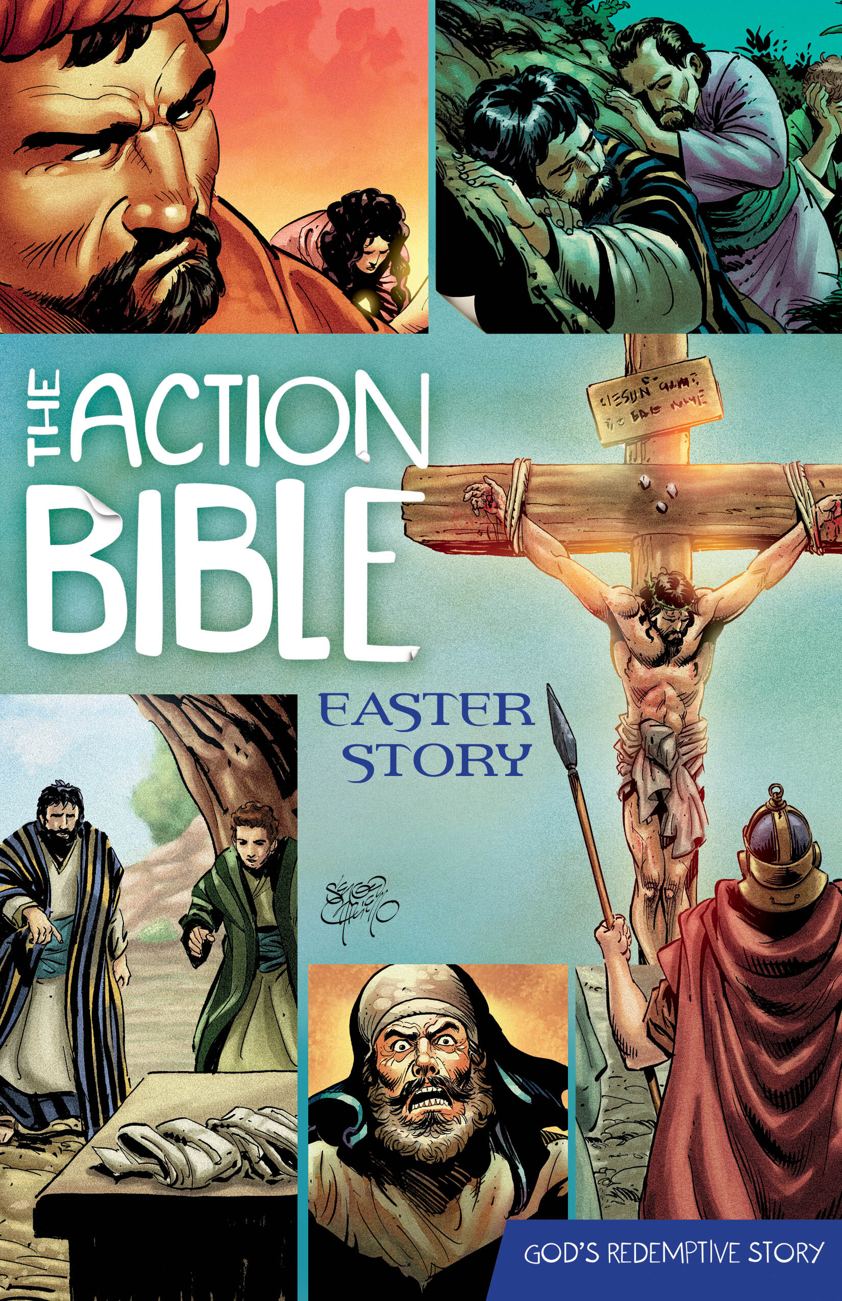 The Action Bible Easter Story: Action Bible Series