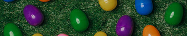 Plastic Eggs for an Easter Egg Hunt