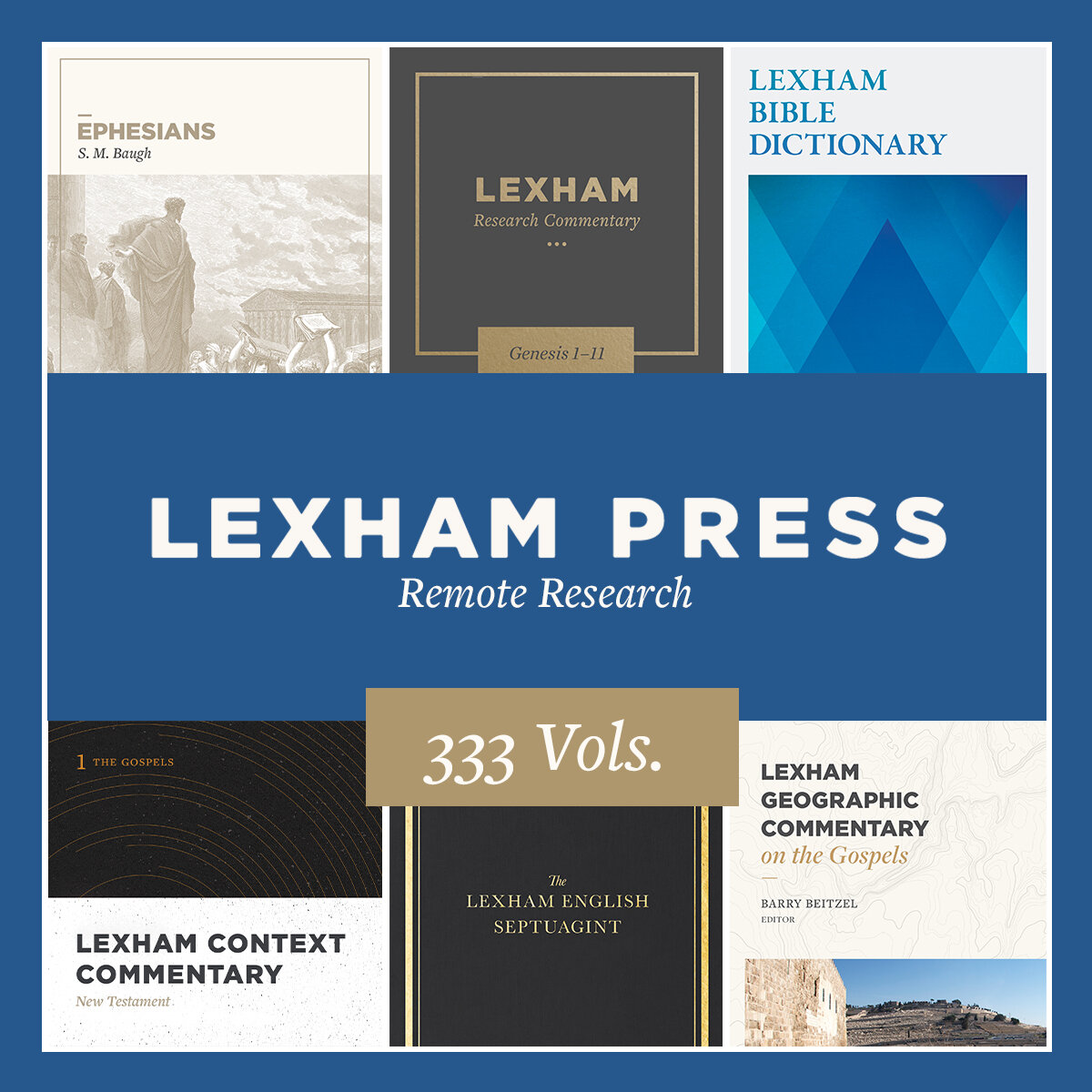 Lexham Press Logos Research Subscription Collection 333 Vols Logos Bible Software 9719