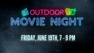 Outdoor Movie Night Announcement
