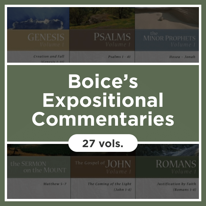 Boice’s Expositional Commentaries (27 vols.)