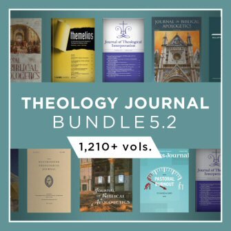 Theology Journal Bundle 5.2 (1,210+ vols.)