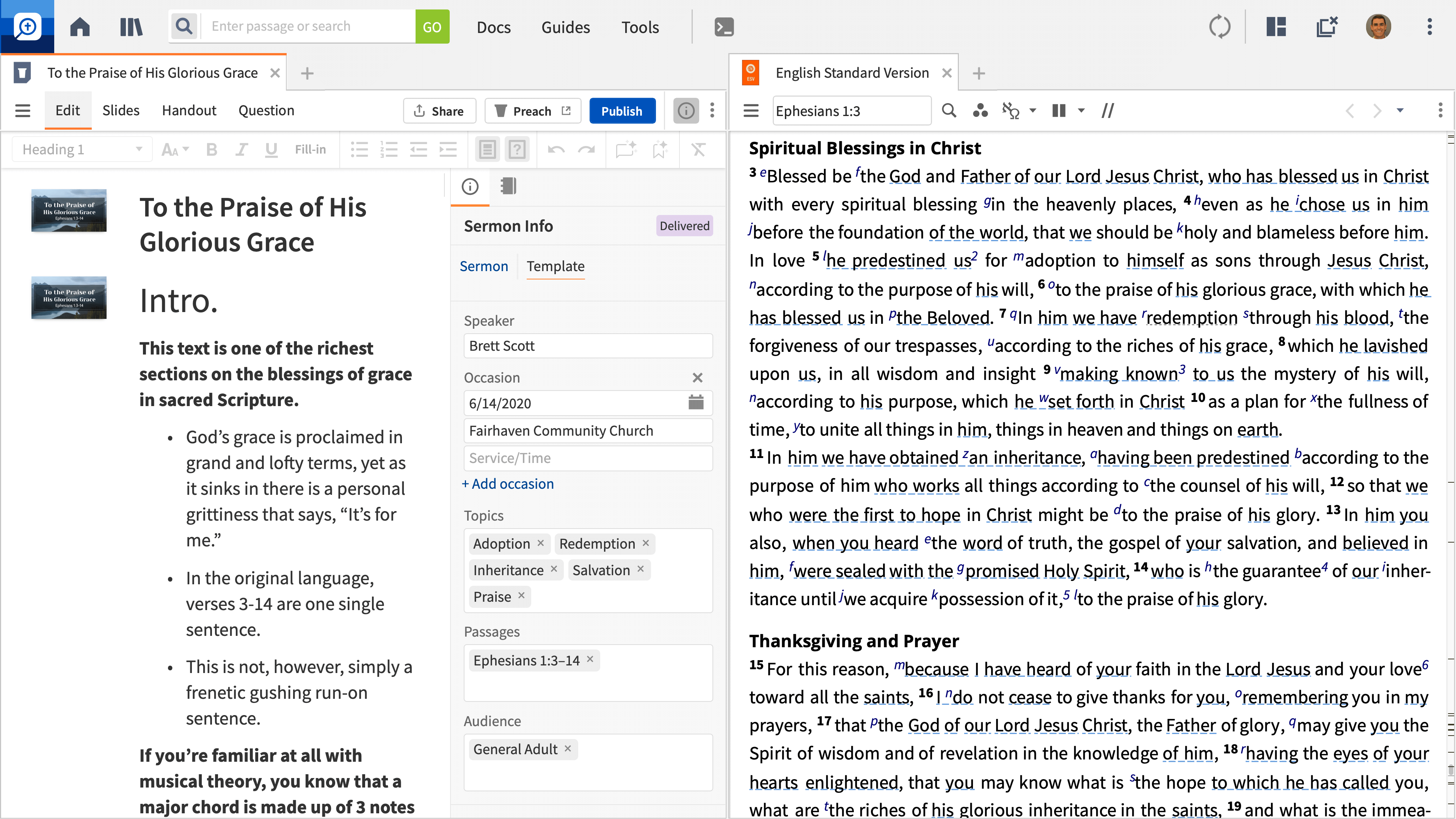 Features Logos Bible Software