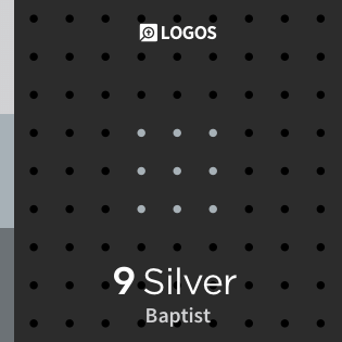 Logos 9 Baptist Silver