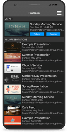 bible presentation software for mac