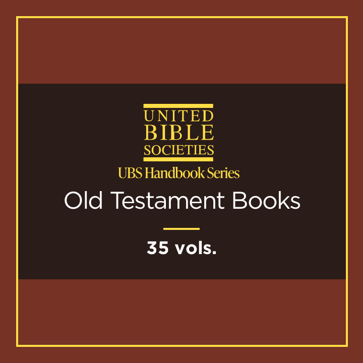 UBS Handbook Series: Old Testament (35 vols.)