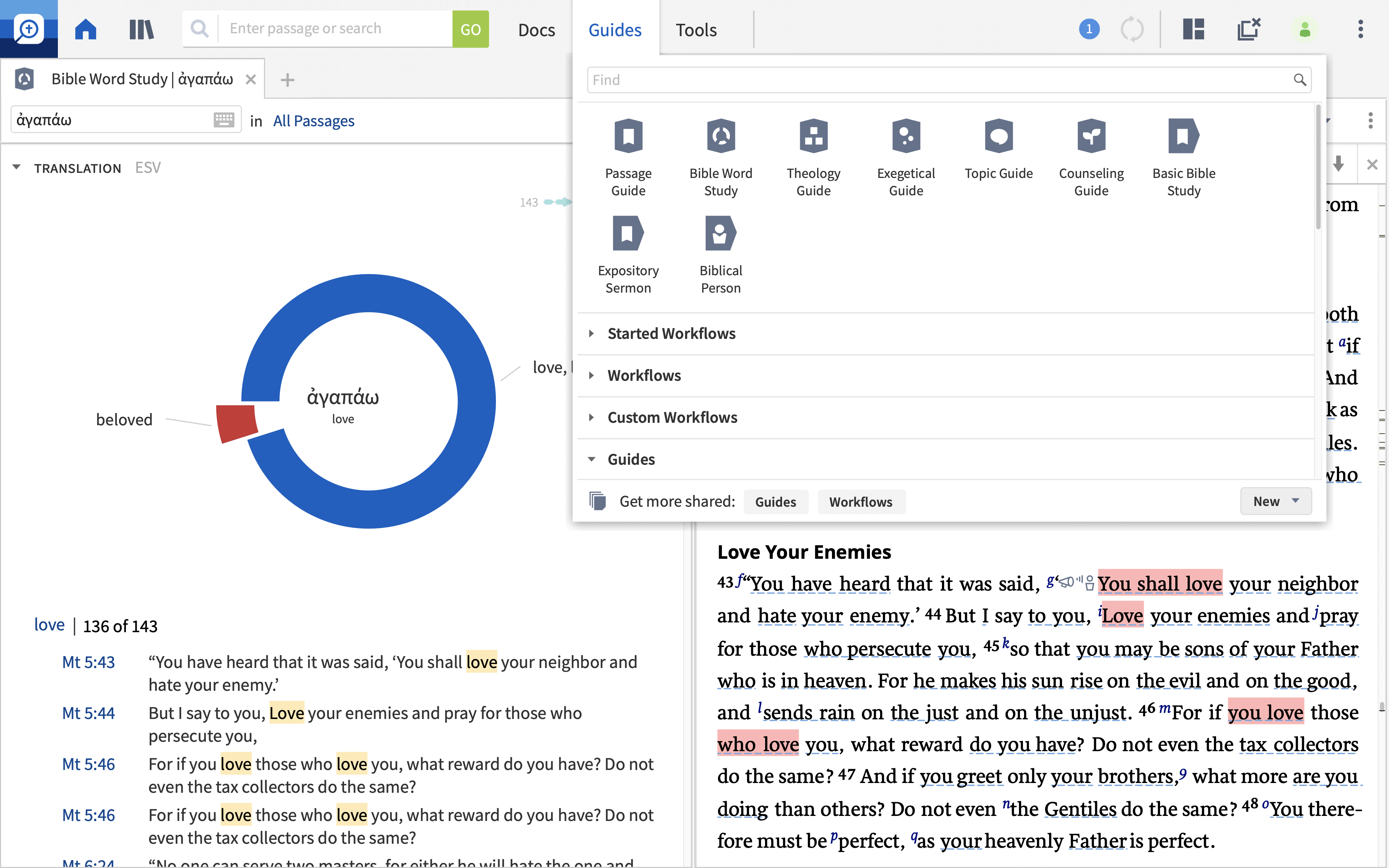 Guides Logos Bible Software