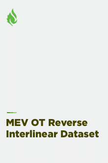 MEV OT Reverse Interlinear