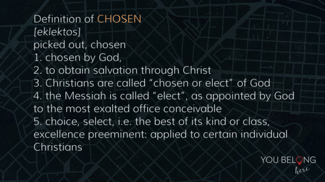 Chosen Definition