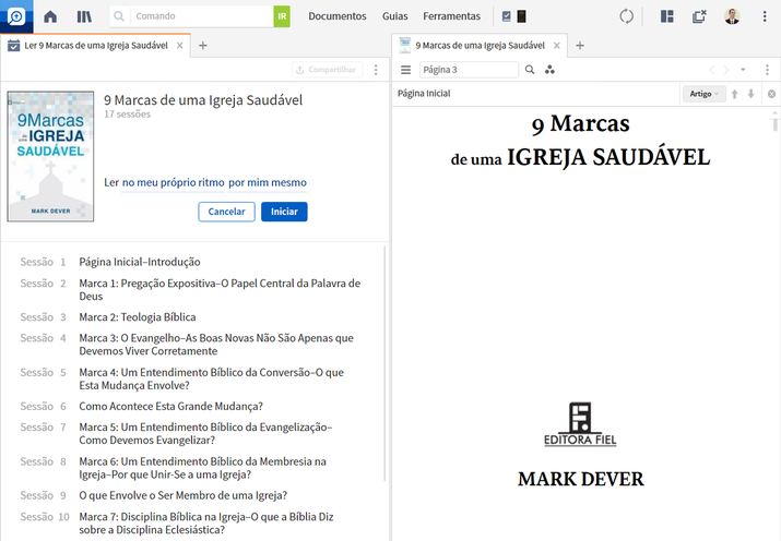 Logos Planos de Leitura screen shot