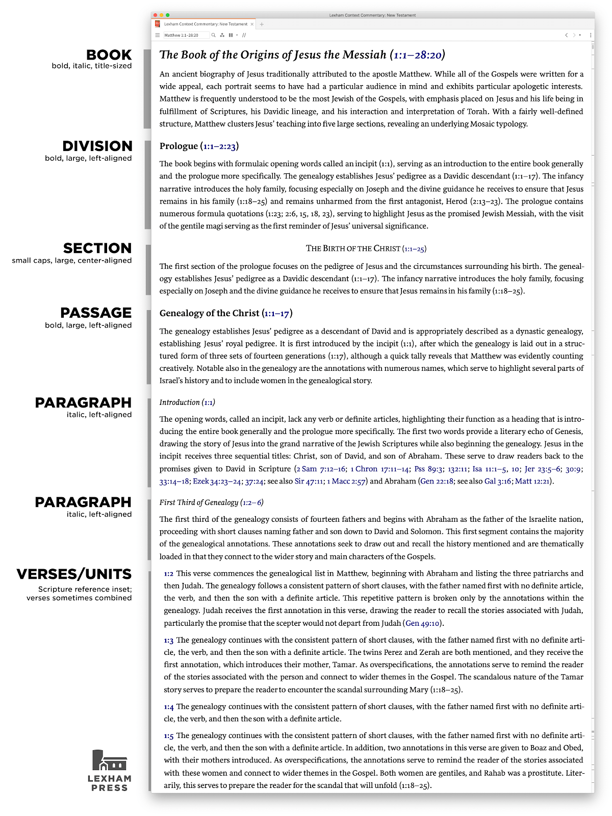 Lexham Context Commentary