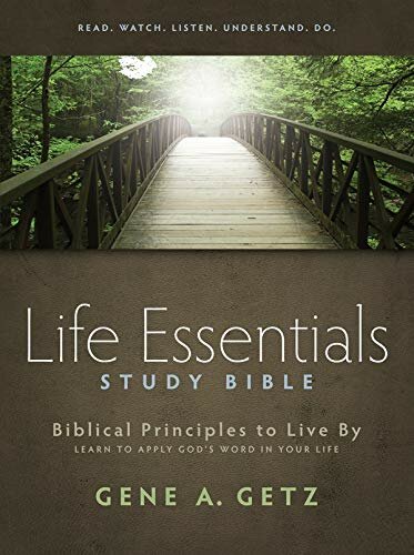 Life Essentials Study Bible: Biblical Principles to Live By (notes only)