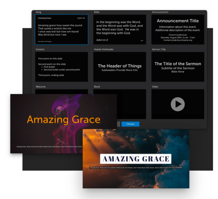 Smart Media templates