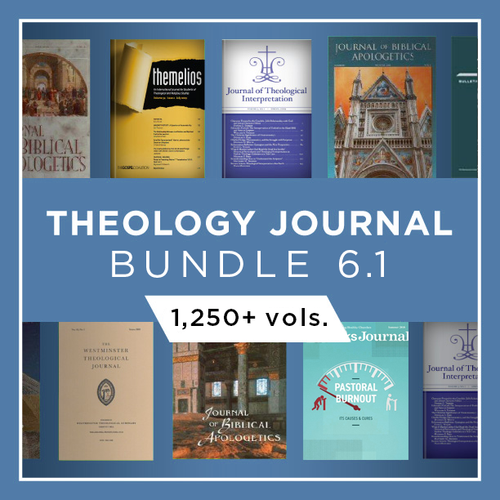 Theology Journal Bundle 6.1 (1,250+ vols.)