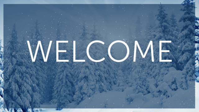 January Welcome