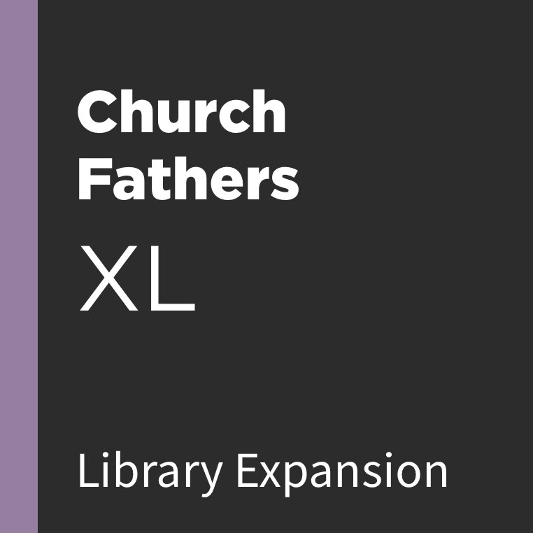 Logos 9 Church Fathers Library Expansion, XL