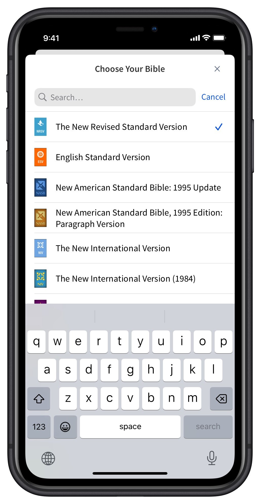 Logos Mobile Set Top Bible Logos Help Center