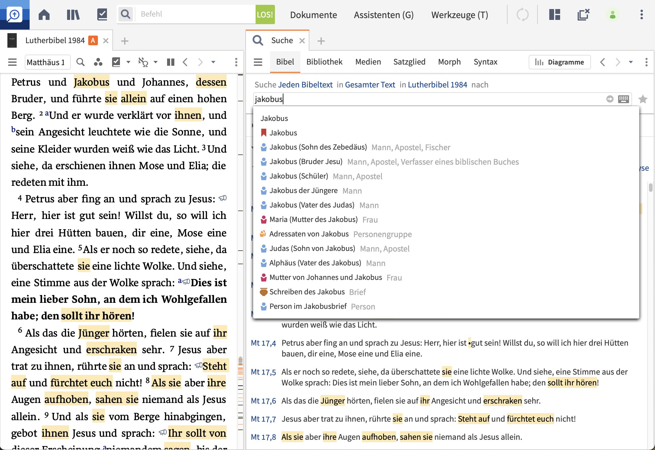 Erste Schritte mit Logos Bibelsoftware Training und Tutorial
