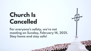 Church Is Cancelled