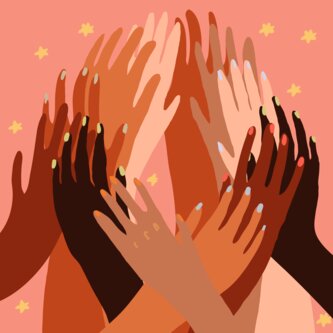 Unity Women Art Hands Small