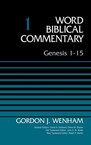 Genesis 1 15 Word Biblical Commentary Volume 1 WBC Verbum