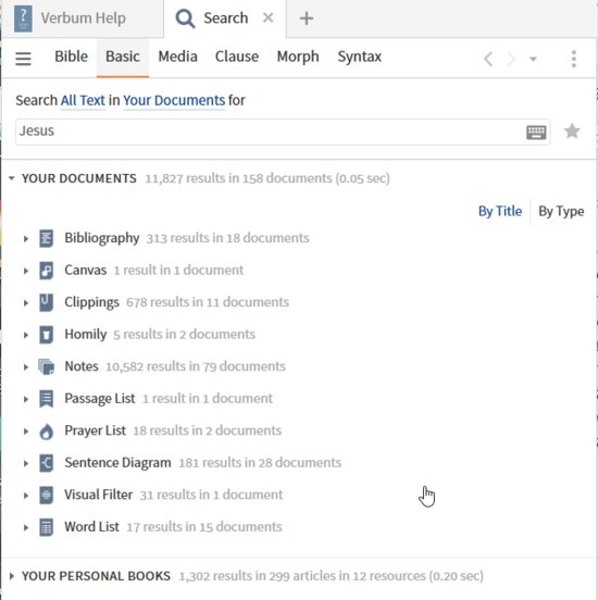 P19-1 Your Document Search