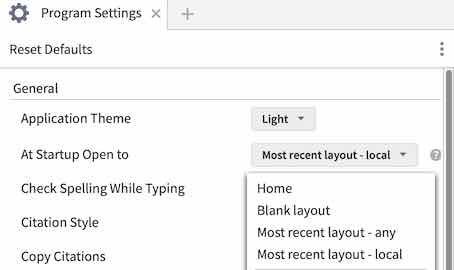 94B2 Program Settings Layout