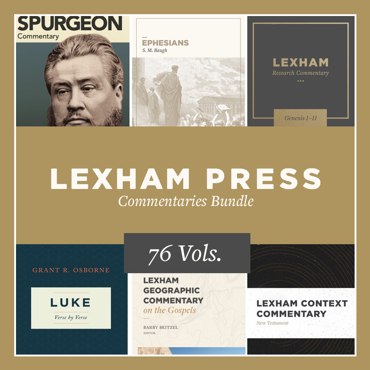 Lexham Press Commentaries Bundle (76 vols.)