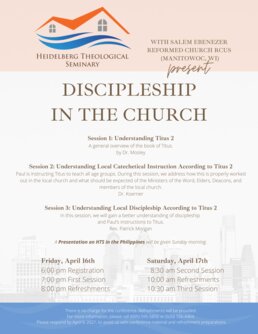 HTS Discipleship Conference 2021