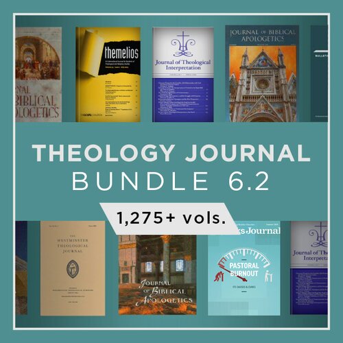 Theology Journal Bundle 6.2 (1,275+ vols.)