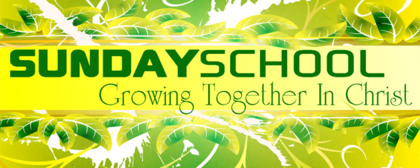 Sunday School Growing Together