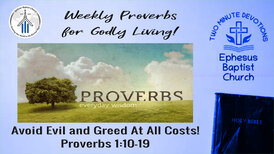 Weekly Proverbs