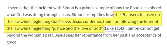 Grotesque Mischaracterization