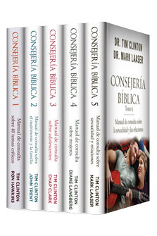 Manuales de Consejería Bíblica de Tim Clinton (5 Vols)