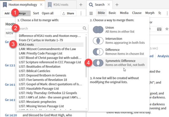 P2-3 Merge Passage Lists