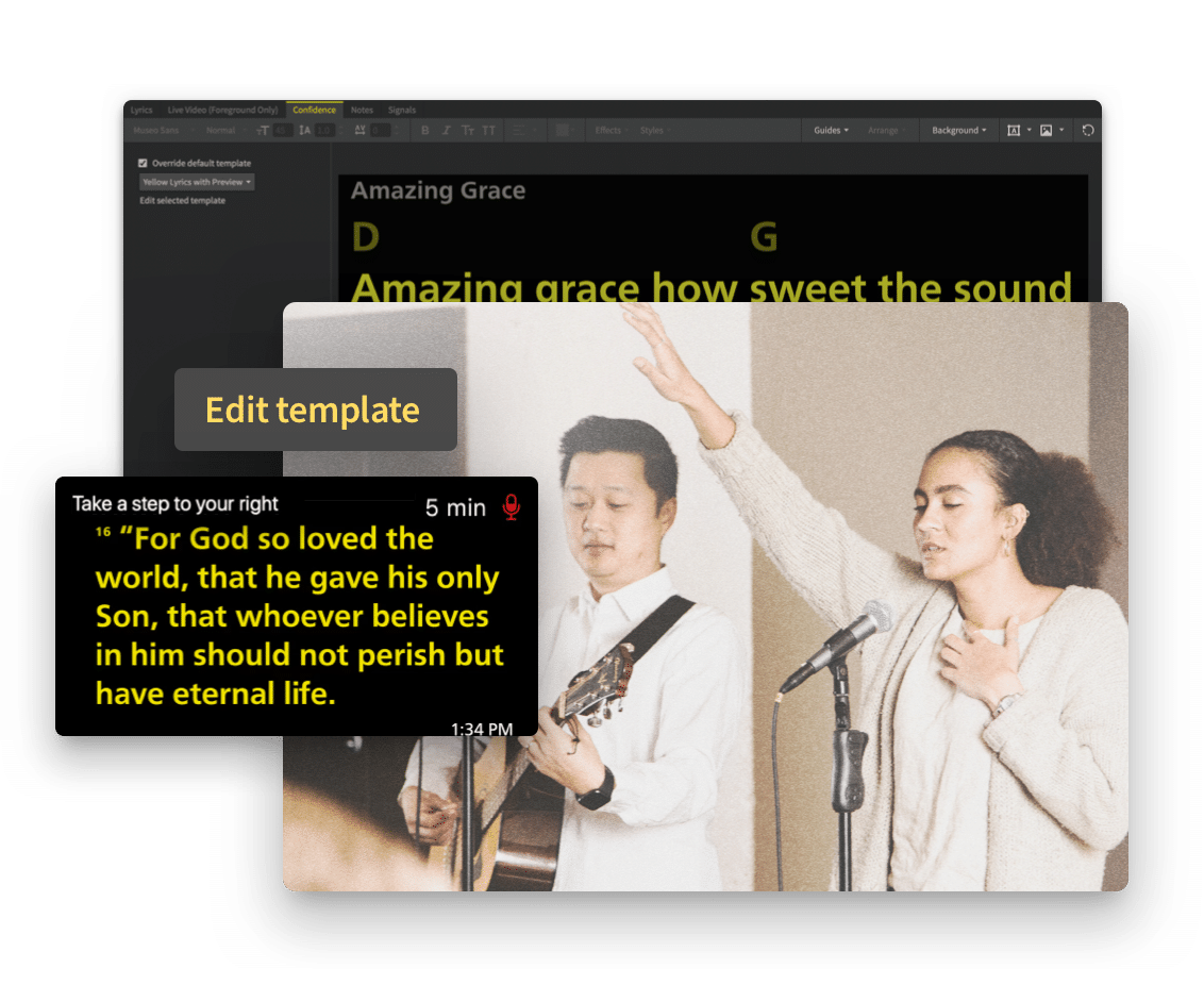 software for worship presentation