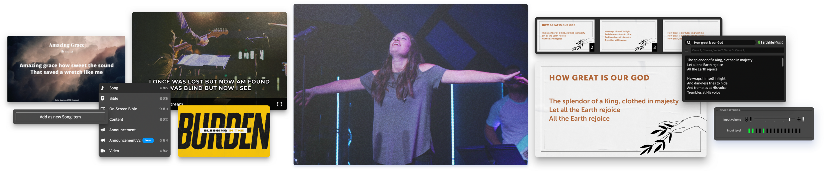 Proclaim presentation software for worship leaders