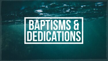 Baptism Dedication Dateless
