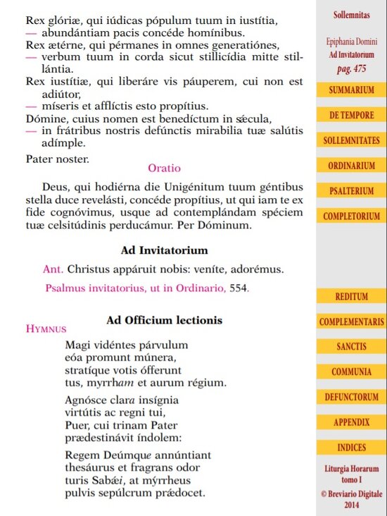 Liturgia Horarum Sample Page