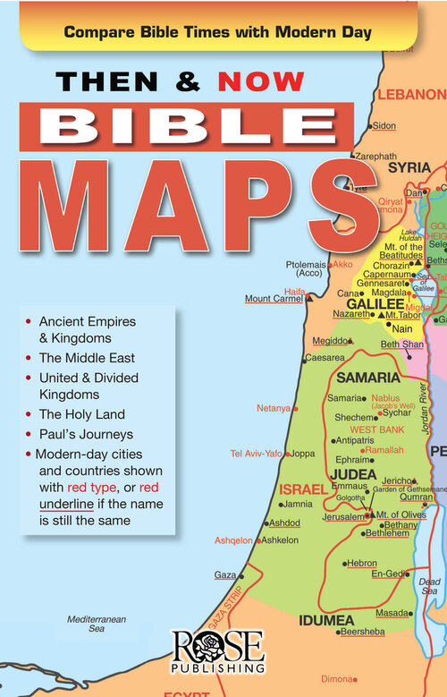 Then and Now Bible Maps: Bible Quick Reference Series
