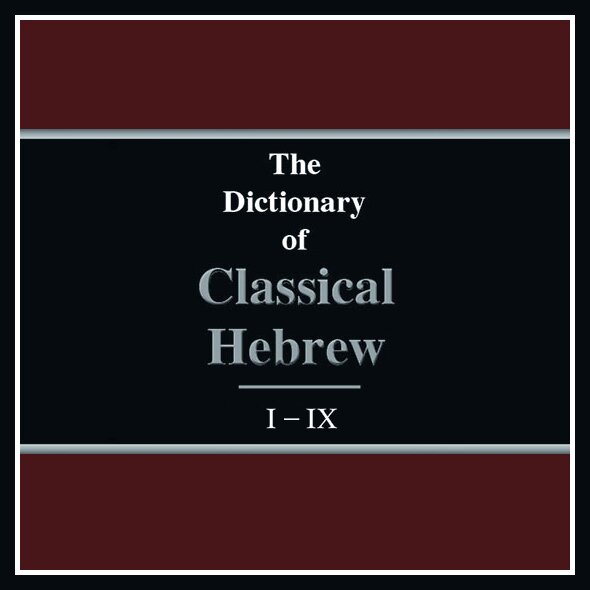 Dictionary of Classical Hebrew | DCH (9 vols.)