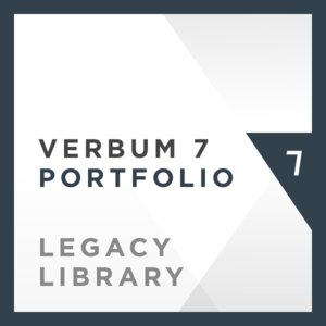 Verbum 7 Portfolio Legacy Library