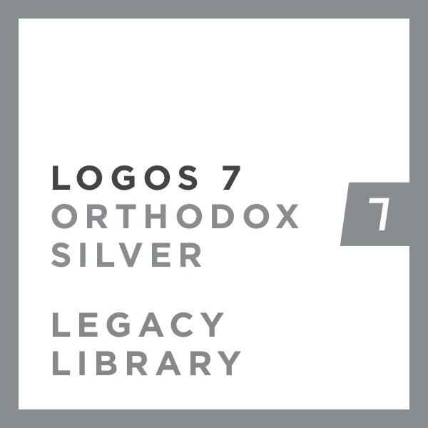 Logos 7 Orthodox Silver Legacy Library