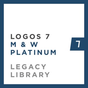 Logos 7 Methodist & Wesleyan Platinum Legacy Library