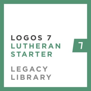 Logos 7 Lutheran Starter Legacy Library