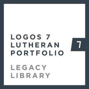 Logos 7 Lutheran Portfolio Legacy Library