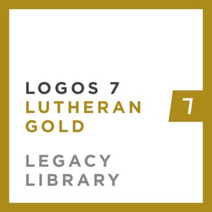 Logos 7 Lutheran Gold Legacy Library